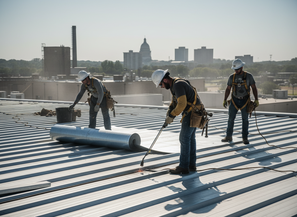 industrial roofing contractors in Montgomery