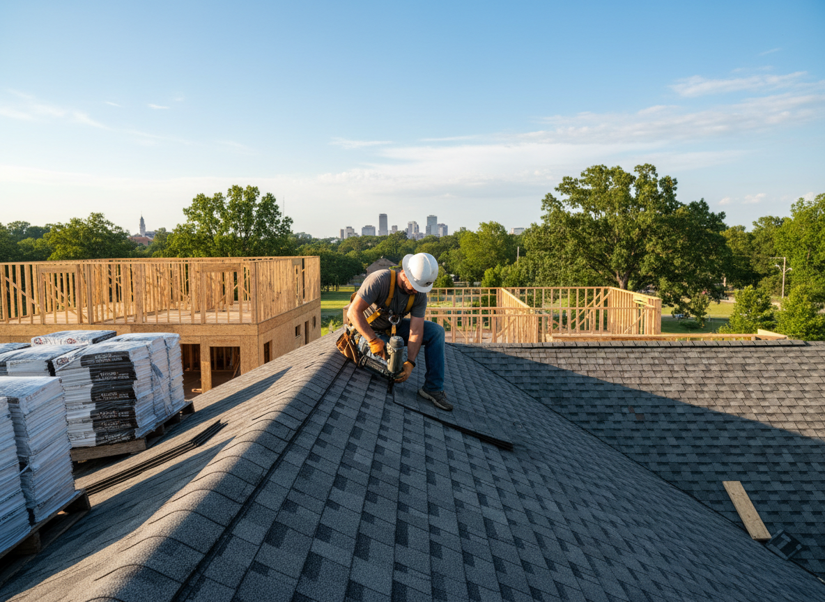 new construction roofing in Montgomery