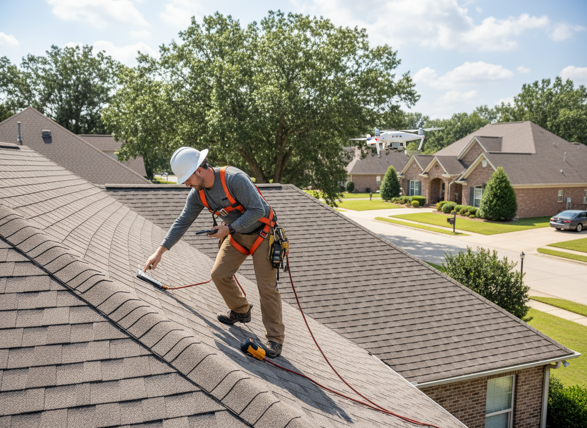 Roof inspection services in Montgomery