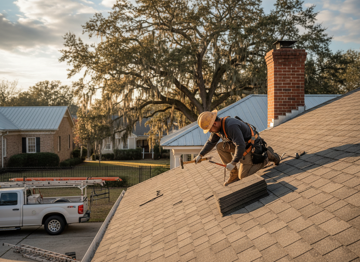 Roof Maintenence in Montgomery